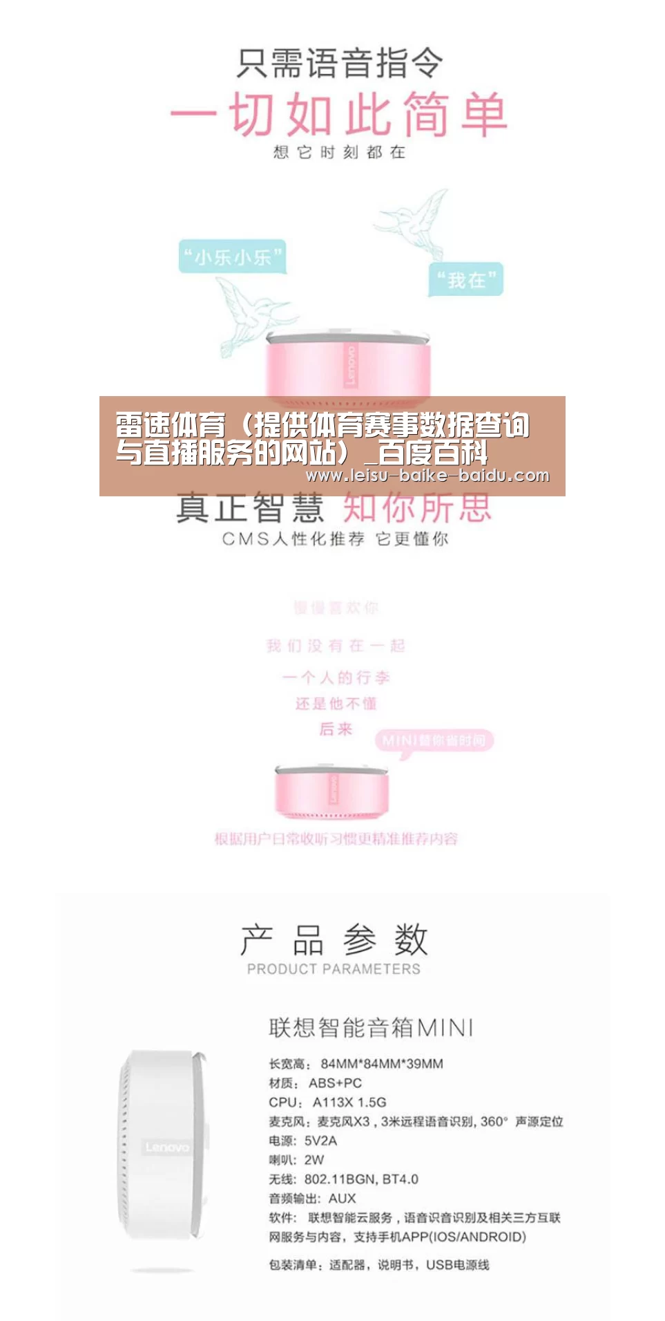 联想智能音箱MINI(图1)